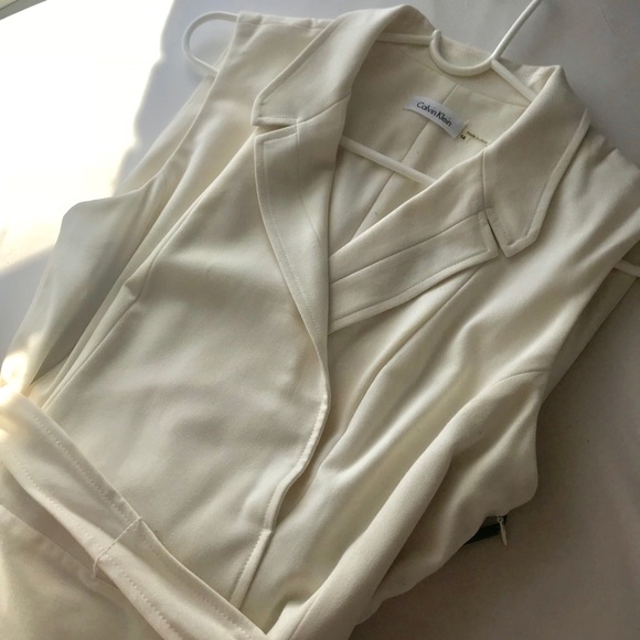 Calvin Klein Dresses & Skirts - Calvin Klein’s shirt suit tie dress